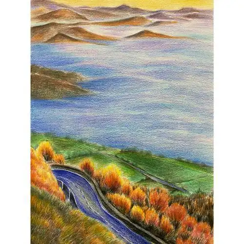 风景画简单又漂亮彩铅风景画简单又漂亮彩铅视频