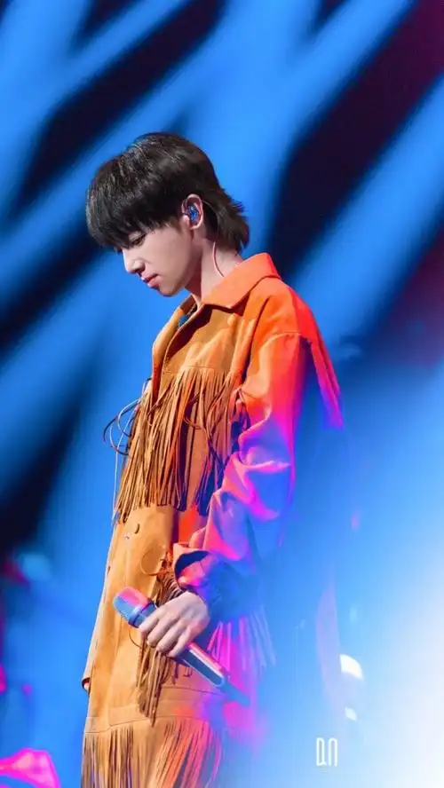 华晨宇湖南卫视元宵喜乐会侧颜花