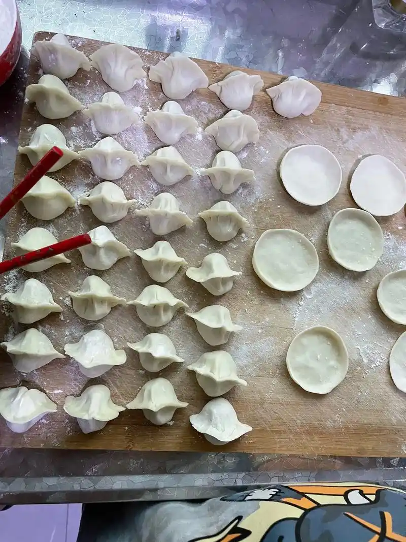 手工包饺子 - 巴黎的涟漪泛起东京 - 抖音