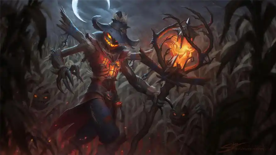 万圣节暗黑系高清电脑桌面壁纸