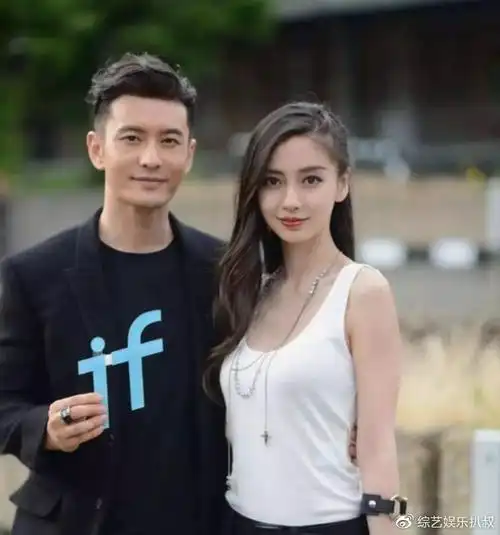 黄晓明angelababy的亲密合影你看好他们吗