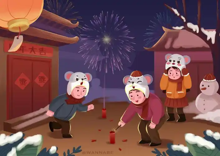 2020新年手绘|插画|商业插画|wannabee - 原创作品 - 站酷 (zcool)