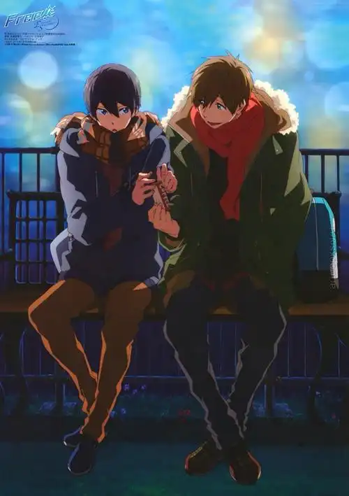 男子游泳部 七濑遥 橘真琴 真遥