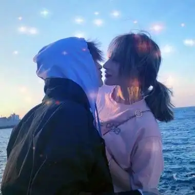 双人情头超甜一对情侣头像图片高清 高级又好看_情侣头像_头像屋