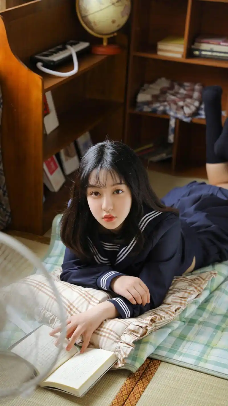 性感美女,唯美,清新,校花美女,手机壁纸,1080x1920 清纯治愈系校服