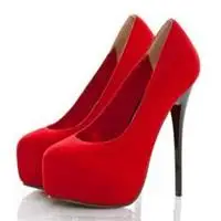 红色高跟鞋唯美头像图片_微信头像图片大全