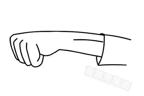 手的简笔画 手的简笔画图片大全