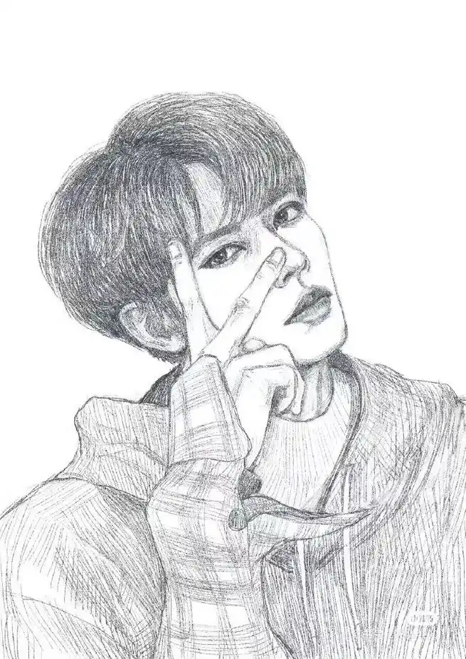 我又来送图啦 #q版人物 林彦俊可爱宝宝 - 抖音