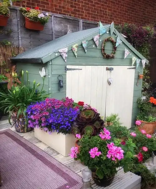 花园空间很小,这样设计,小花园也能变得更漂亮!