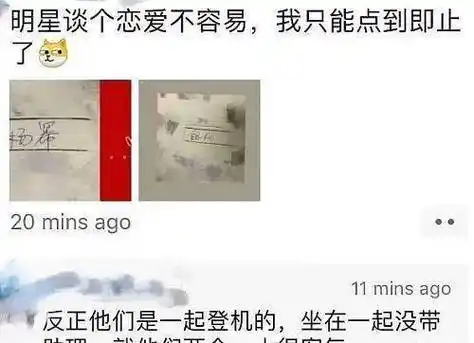 原创杨幂魏大勋恋情石锤被曝曾相约登机旅行女方粉丝团为官宣送神助攻