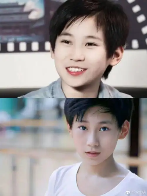 张真源严浩翔童年照#张真源严浩翔两小只的童年照也太可爱了吧!