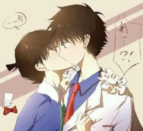 名侦探柯南:怪盗基德和柯南二人谁是"受"?这5张图告诉你真相