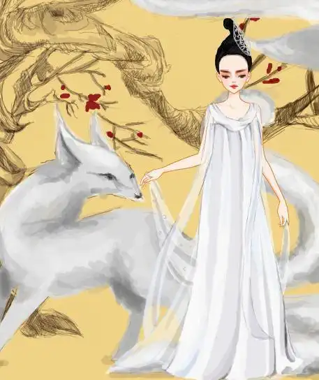 《大鱼海棠》的祝融和句芒,《三生三世十里桃花》的青丘九尾狐白浅