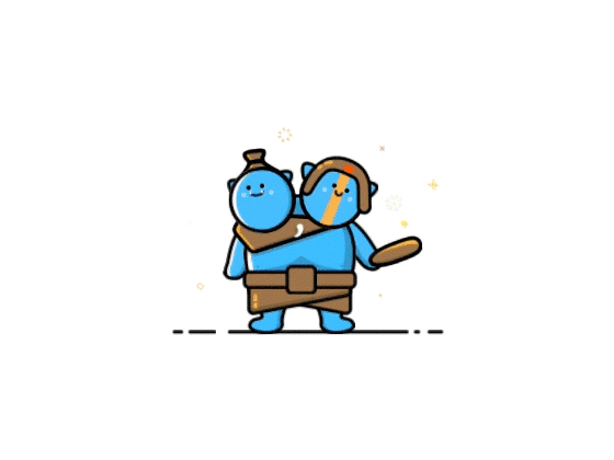 很久没玩dota2了,画个蓝胖过过干瘾