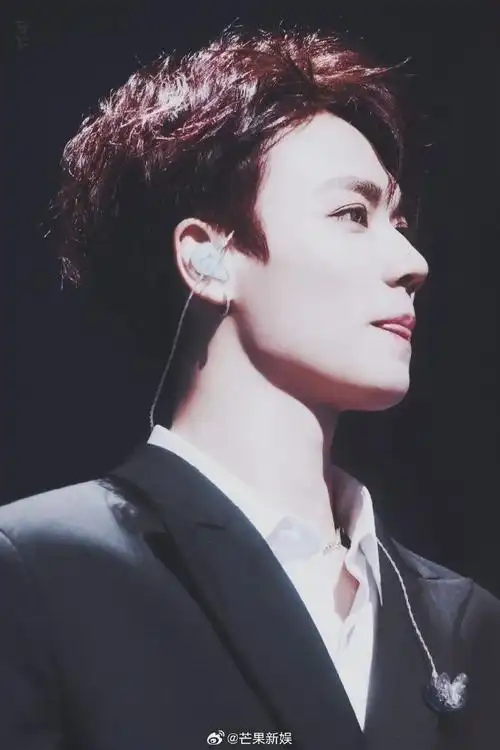 精致侧颜 精品下颌线 绝美喉结,超a暴击,期待早日见面@林彦俊