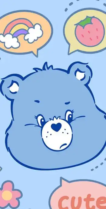 可爱卡通爱心熊壁纸【熊图片大全可爱壁纸】