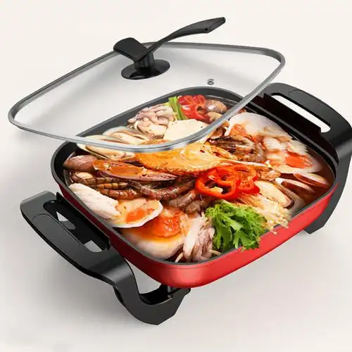 【赠品】多功能电火锅(颜色款式随机)