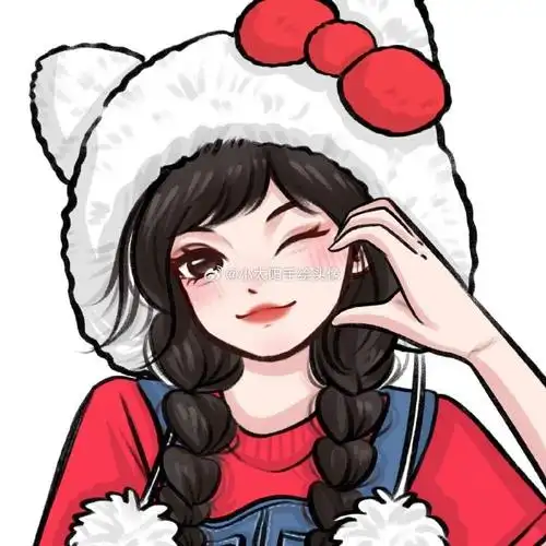 手绘头像##卡通头像##女生头像##情侣头像