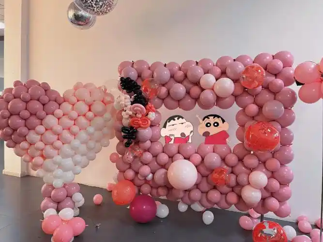 未来可期  万事顺意#气球派对布置  #气球布置  #生日气球布置