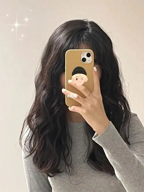 黑发也巨好看的卷发60慵懒法式烫60