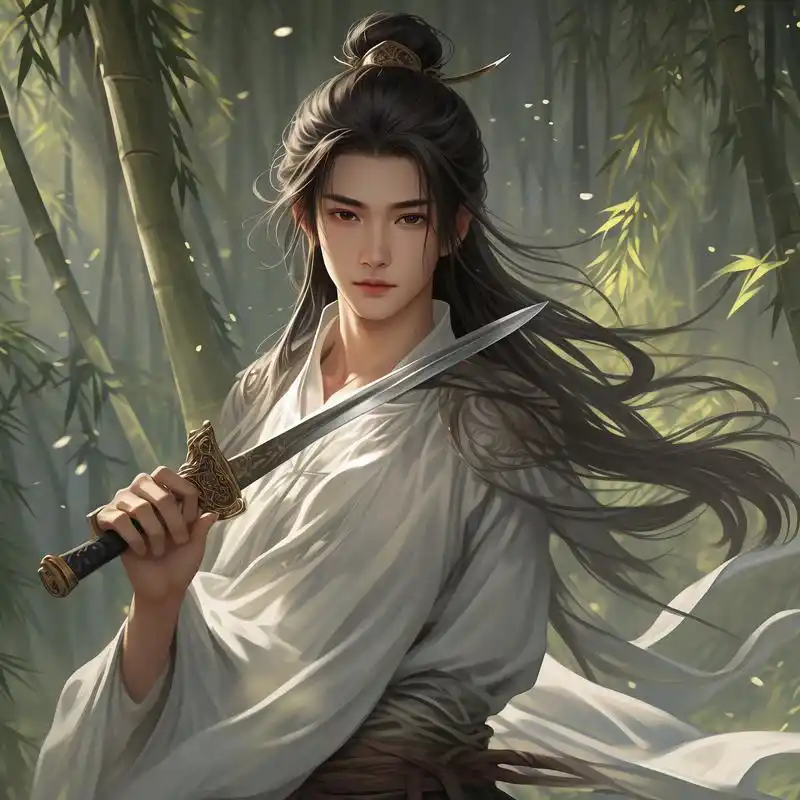 9515古风男剑客,侠气凛然头像98 仗剑走天涯,侠骨柔情,古风男