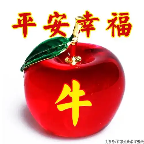 平安夜,平安果,水晶苹果,平平安安,47个不同类型