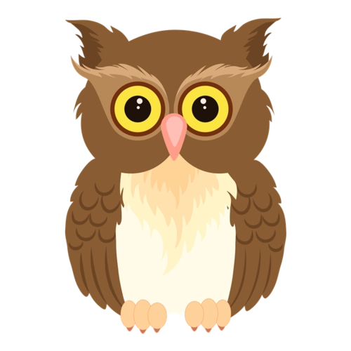创意猫头鹰卡通设计图片-猫头像卡通设计ps素材下载_懒人图库