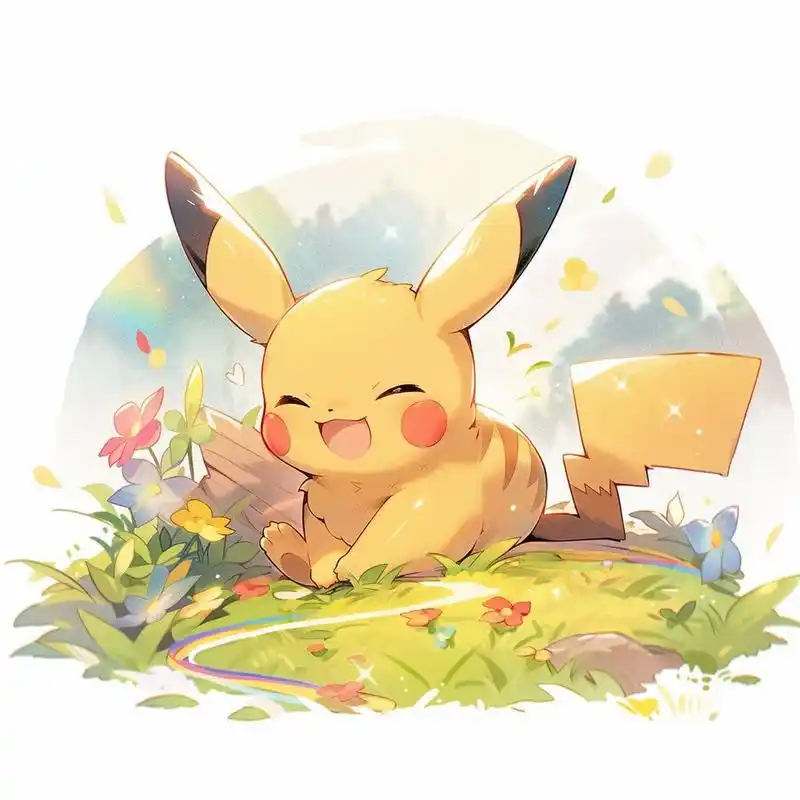 【头像】皮卡丘笑起来真治愈呀