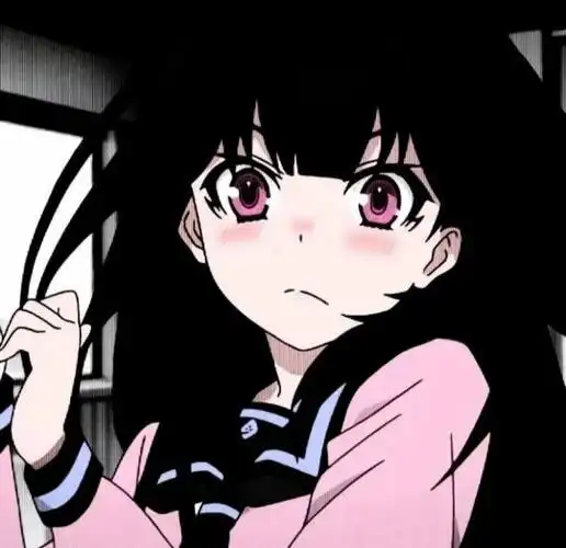 女生黑白头像动漫_小红书