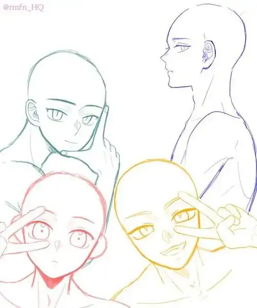 绘画参考##模板