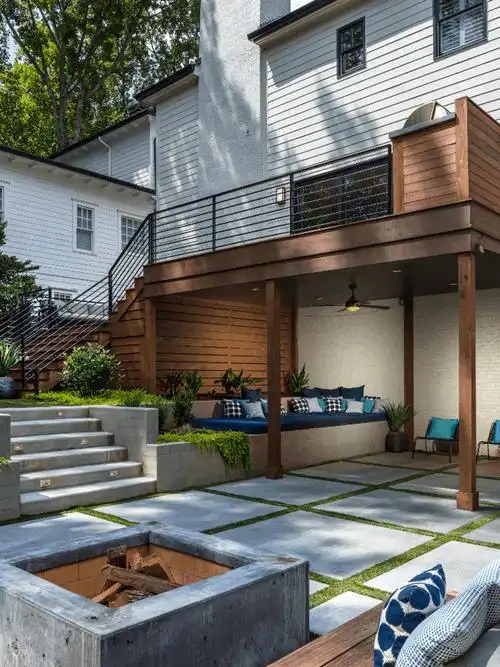 独栋别墅丨现代庭院