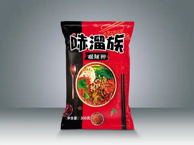 酸辣粉食品包装设计