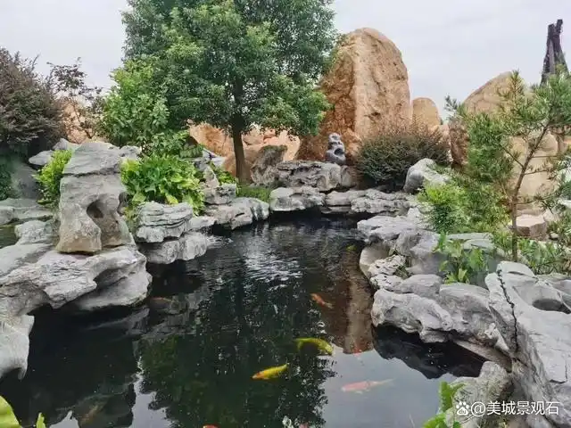 庭院中水池假山的注意事项