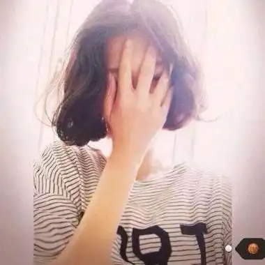 伤感短发侧脸头像女生头像个性网_头像图片_扣扣乐园