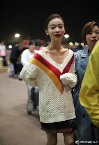 女艺人瘦得吓人