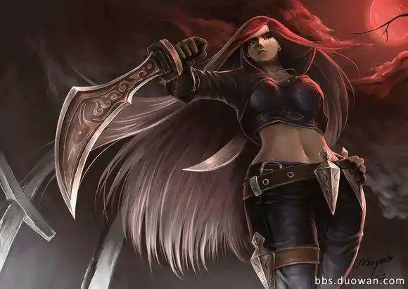 诺克萨斯虽是个充满武力与冷血的城邦,但不祥之刃凯特琳娜确实是一个