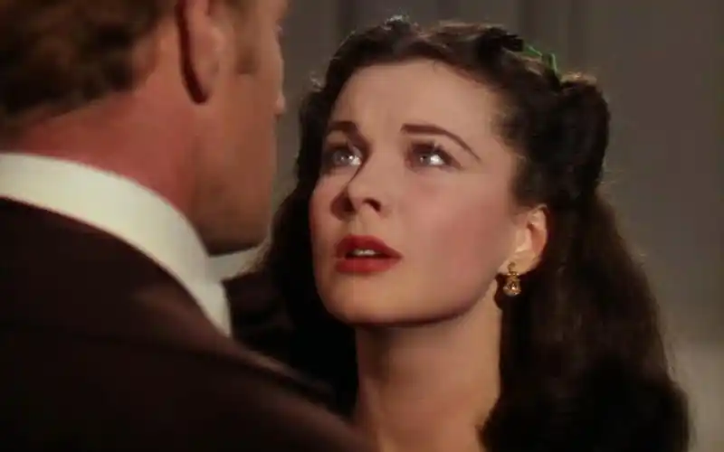 人生大女主系列之乱世佳人斯嘉丽古典油画走出来的女神