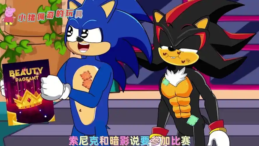 索尼克和暗影参加选美比赛