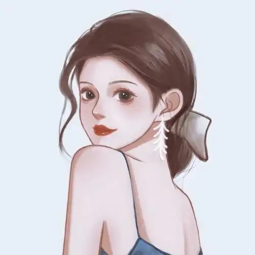 堆糖一婉手绘女生头像
