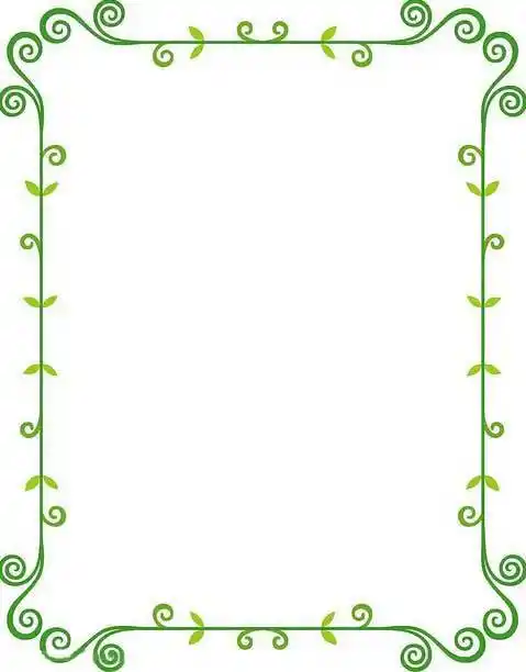 手抄报边框图案.可可简笔画更多手抄报花边简单