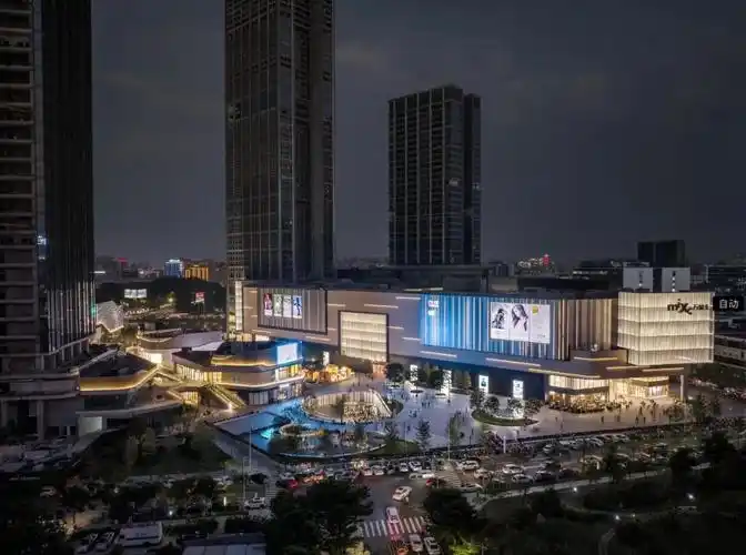 虚实对比,光影流动——东莞松山湖万象汇-数艺网