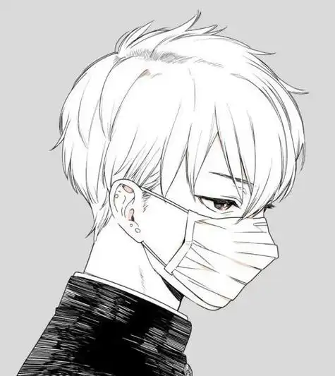 手绘教程动漫头像男生简笔画图片帅气男生漫画简笔画肌肉男男生简笔画