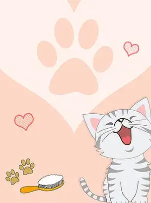 宠物店小猫咪海报背景
