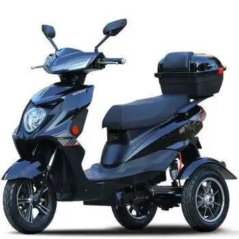 电动三轮车山区爬坡王电瓶车三轮车家用接小孩老翁三轮车男女性小型