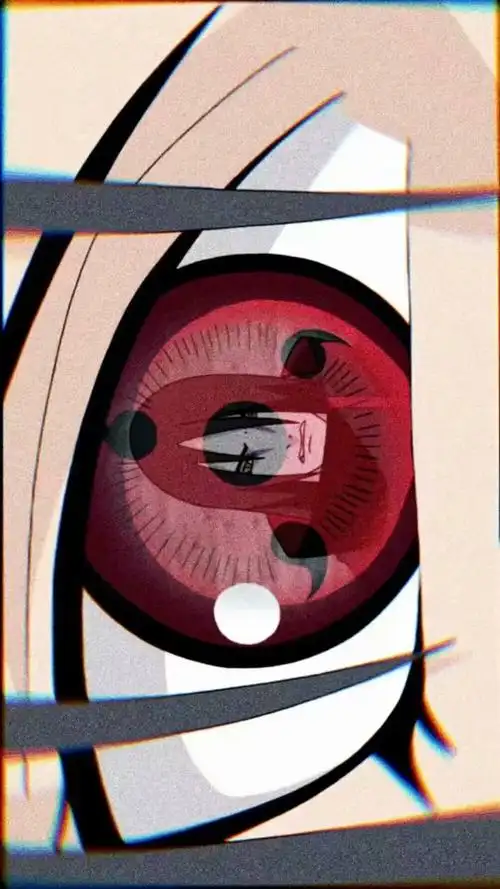 精选火影轮回眼写轮眼 抖音睁眼壁纸