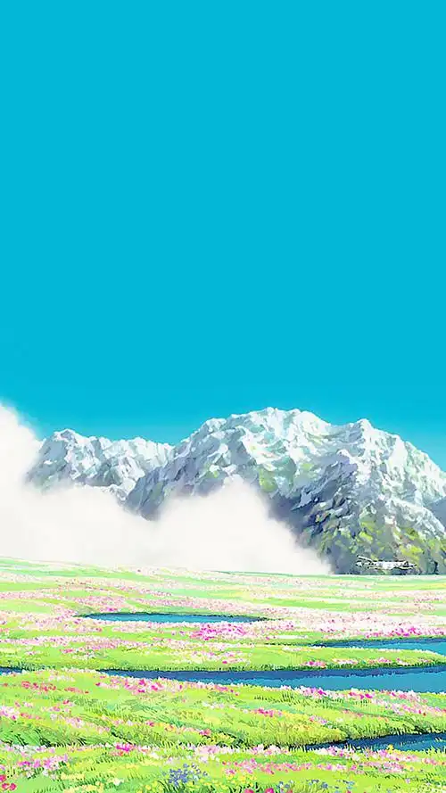 宫崎骏清新动漫场景手机壁纸