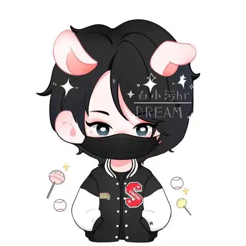 小鬼王琳凯q版绘制现稿出图