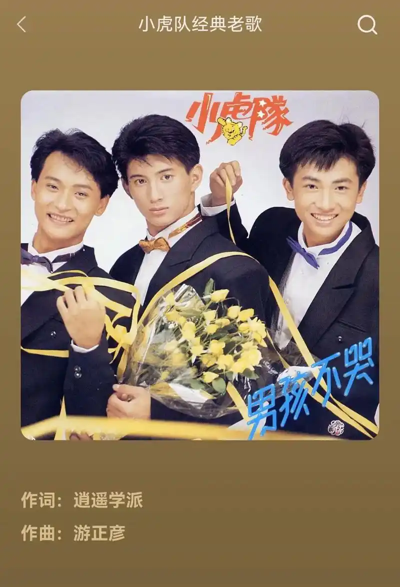 90年代的风裹着蝉鸣与槐花香,轻轻掀开记忆的扉页.小虎队一曲