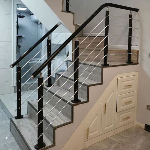 楼梯扶手自装室内家用楼梯护栏简约家用楼梯阳台护栏扶手配件