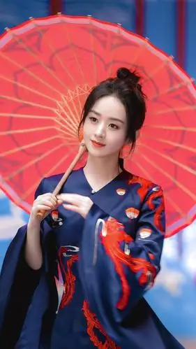 赵丽颖国风广告花絮图